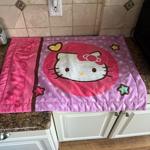 HTF 💖 Hello Kitty Pillow Sham - Picture 2 of 3